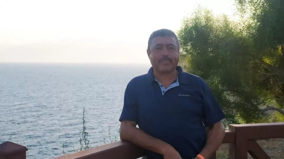 TUCUMANO EN UCRANIA. Vicente Pereyra es profesor de gimnasia.  