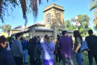 Con dolor, vecinos y dirigentes despidieron los restos del Gato Romero