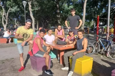 Aunque fue mínimo, el “torsazo” se hizo sentir en el parque Avellaneda