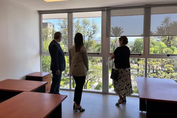 Avanzan las obras de remodelación en los tribunales de Concepción