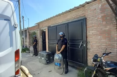 En dos allanamientos, la policía se encontró con circuitos cerrados de seguridad