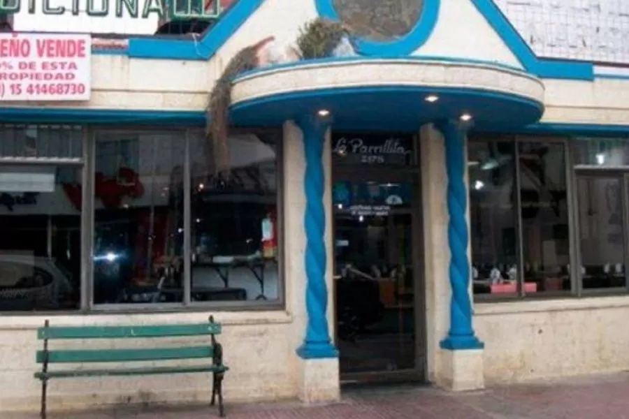 El local que se puso en venta. 