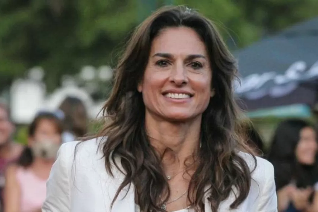 EN TUCUMÁN. Gabriela Sabatini estuvo de visita en la provincia hace 10 días. Foto: Twitter @sabatinigabyok