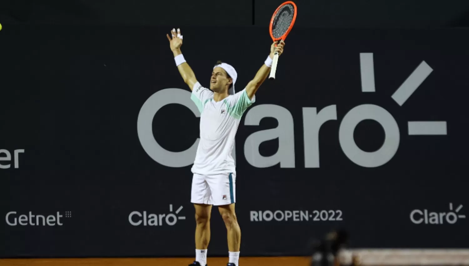 SIN PROBLEMAS. Schwartzman tuvo un buen debut en el ATP de Río de Janeiro.