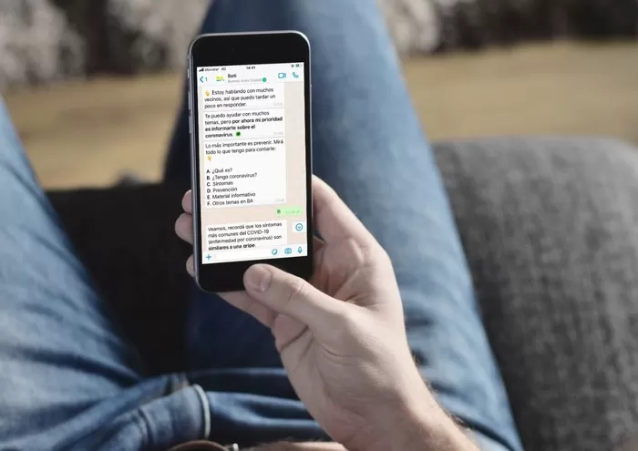 UN ROBOT. La CABA armó un “banco de toses” para hacer las pruebas. 