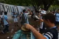 Hinchas en Atlético-Platense: fueron muchos más que 300