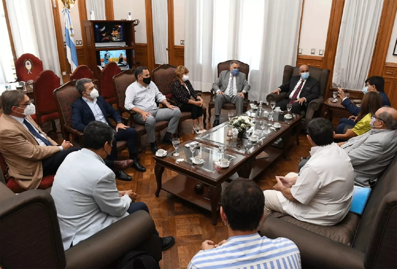 Jaldo y Manzur analizaron la marcha de las obras que financia la Nación en Tucumán