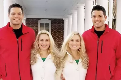 Dos gemelas casadas con dos gemelos dieron a luz casi al mismo tiempo