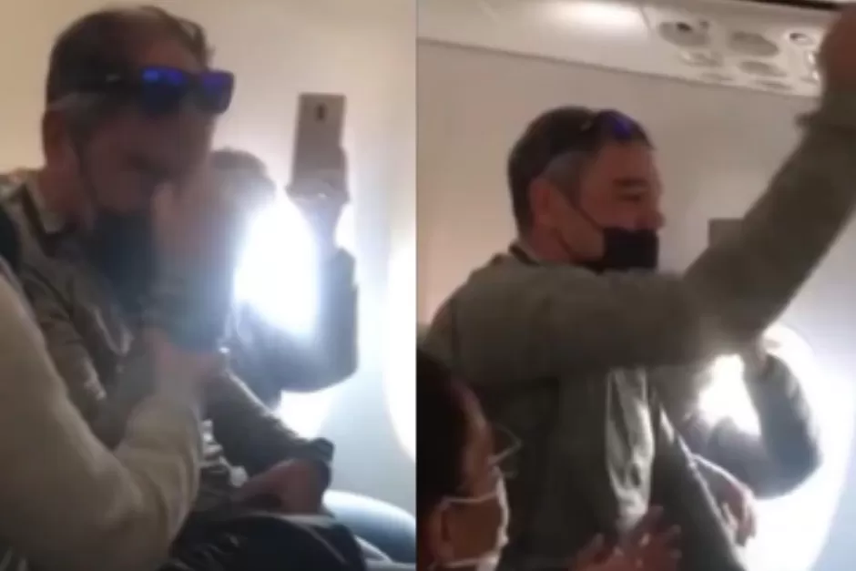 Emotivo homenaje a ex combatiente de Malvinas en un vuelo de Aerolíneas 