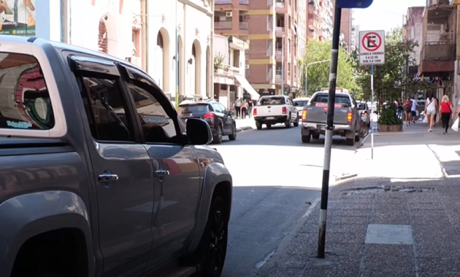 CAMBIOS. Los trabajos en Laprida al 100 comenzarán mañana. 