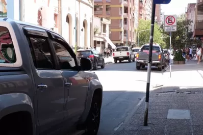 Comienzan las obras de semipeatonalización en Laprida al 100