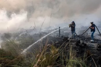 Incendios en Corrientes: siguen activos cinco focos, aunque están siendo contenidos