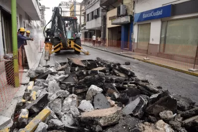 Semipeatonal en Laprida: qué sucederá con el tránsito y hasta cuándo se extenderán los trabajos