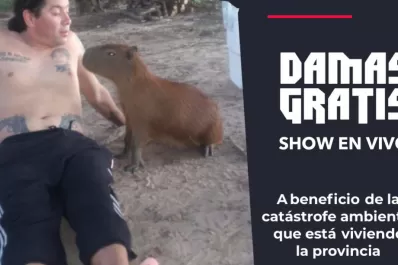 Corrientes: Damas Gratis brindará un show a beneficio de los bomberos