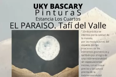 Uky Bascary, en Los Cuartos, Tafí del Valle
