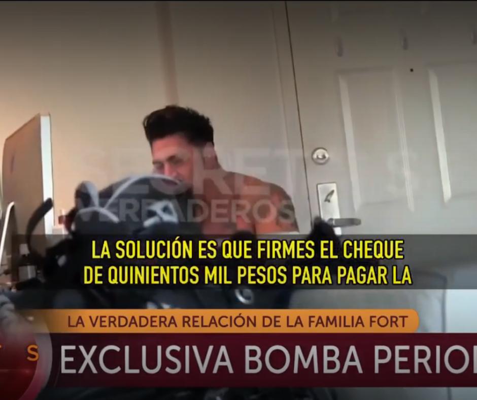 Foto Instagram captura de video Secretos Verdaderos/América.