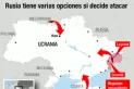 Rusia tiene varias opciones si decide invadir Ucrania
