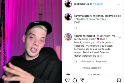 Santi Maratea: “no es caridad lo que hago”