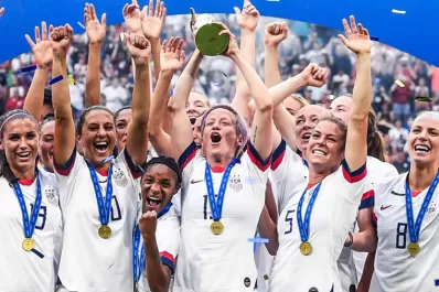 Fútbol: mujeres y varones cobrarán lo mismo en sendos seleccionados de Estados Unidos