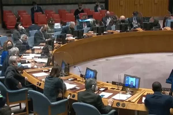 Ucrania: el Consejo de Seguridad de la ONU se reunió de urgencia y lamentó el despliegue de tropas rusas