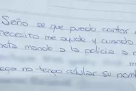 Usó el cuaderno de su hijo para denunciar que era víctima de violencia de género y pedir ayuda
