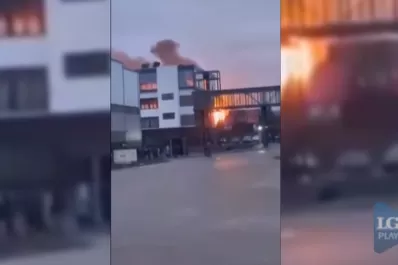 Video: así fueron los primeros bombardeos rusos sobre Kiev