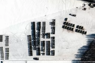 Las fotos aéreas que muestran el impresionante avance de las tropas rusas