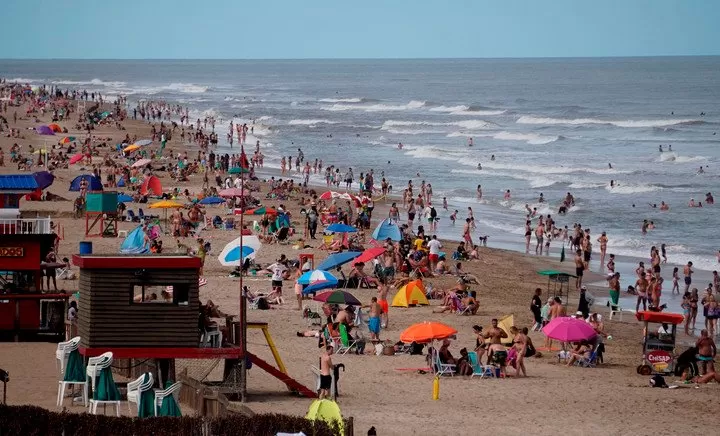 VILLA GESELL. La capacidad hotelera está totalmente cubierta.  