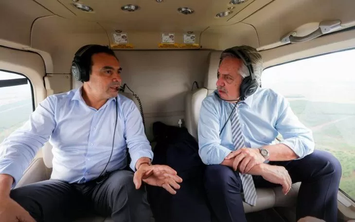 DIÁLOGO A BORDO. Valdés y Fernández, en plena tregua. 