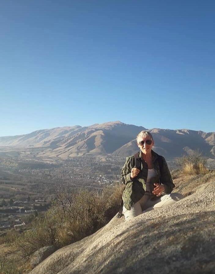 LA CREADORA. Uky Bascary es licenciada en Artes Plásticas de la UNT.