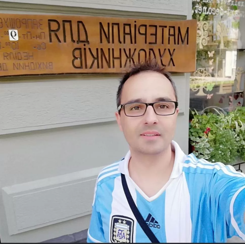 ATEMORIZADO. El chaqueño Gastón Juskiewics no sabe qué será de su futuro. 