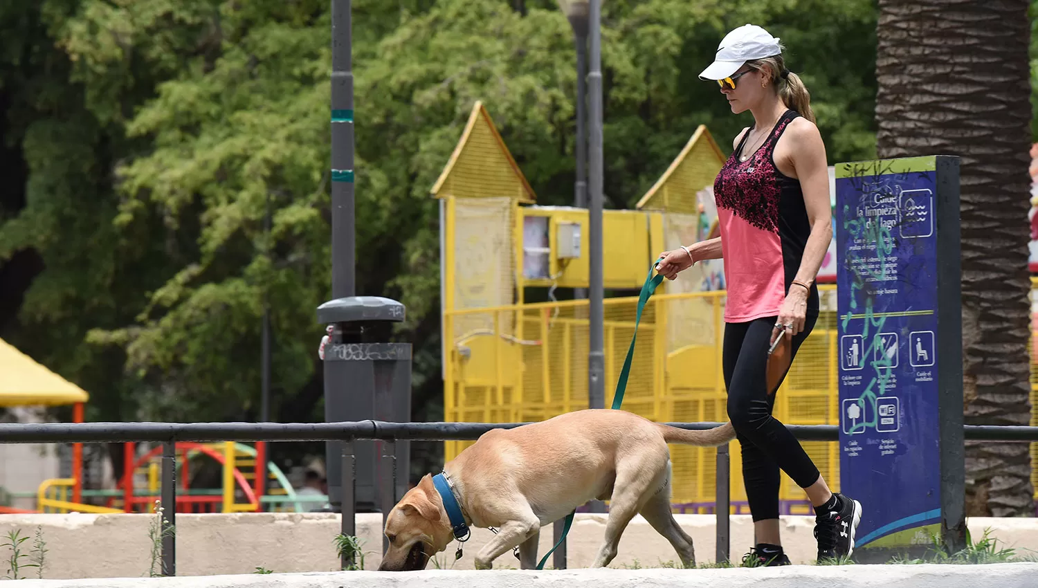 CUIDADO CON EL SOL. Para salir a caminar hoy habrá que tomar los recaudos necesarios.