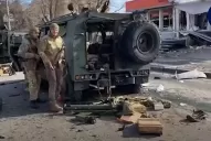 Ucrania denunció un bombardeo con muertos en Járkov