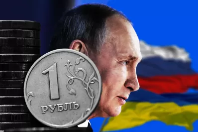 Luego de las sanciones a Rusia, el rublo cae a un récord histórico