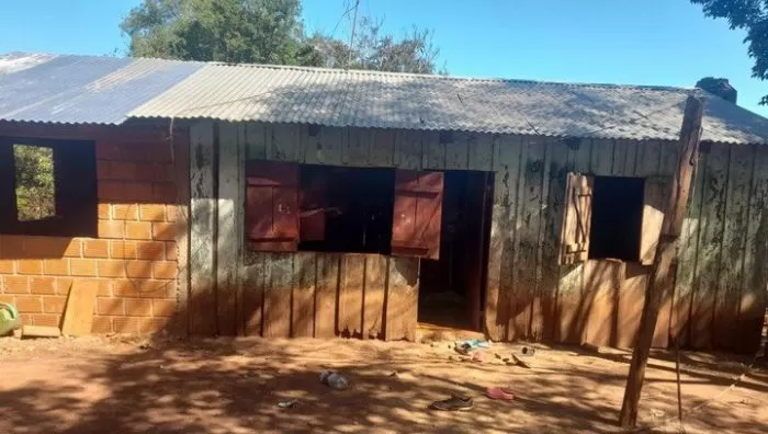 TRES PERSONAS MURIERON ELECTROCUTADAS. La casa donde ocurrió la tragedia.
