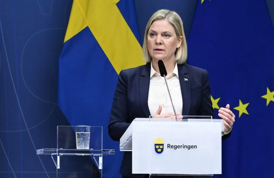 Magdalena Andersson, primera ministra de Suecia.