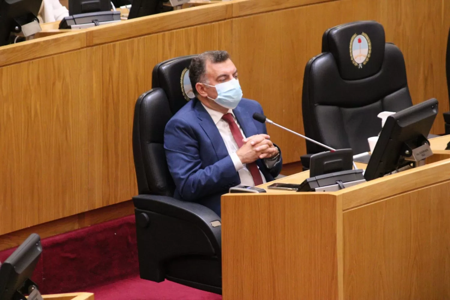 El legislador Raúl Albarracín 