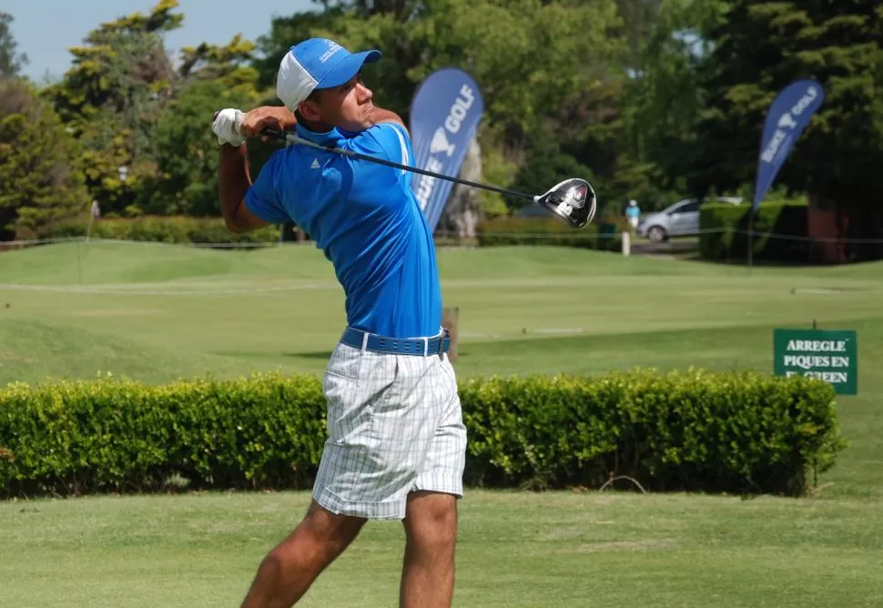 SU MEJOR MOMENTO. Martín Contini disfruta de un gran presente en Estados Unidos. Luego de brillar en los primeros dos meses del año, espera sostener el ritmo. 