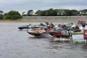 En El Cadillal: los jet-ski y las motos de agua salen a conquistar