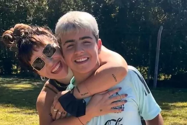 El emotivo mensaje de Gianinna Maradona a su hijo Benjamín: escribí tu propia historia