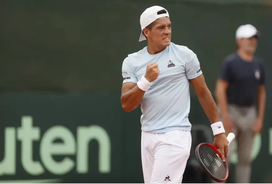 APROBÓ. El debutante Báez trasladó sus buenos resultados en el circuito al torneo por equipos. 