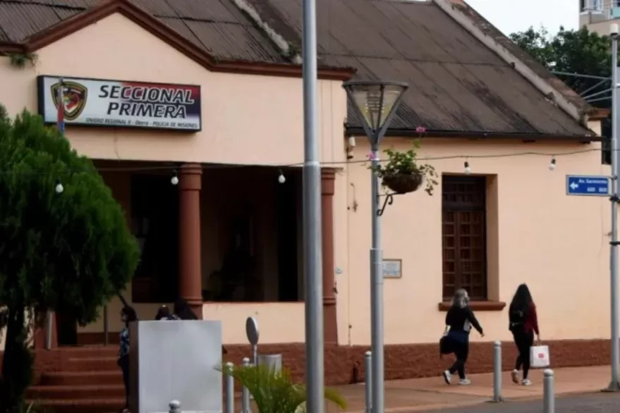 Seccional policial donde se realizó la denuncia. Foto El Territorio