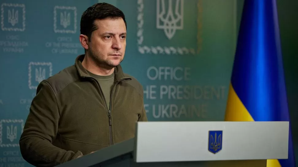 CONTUNDENTE. Zelensky advierte de la muerte de miles de personas en Mariúpol. Foto tomada de: Gobierno de Ucrania / Prensa.