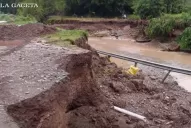 La tormenta destruyó un canal de Yerba Buena: Es grave, advirtió un funcionario
