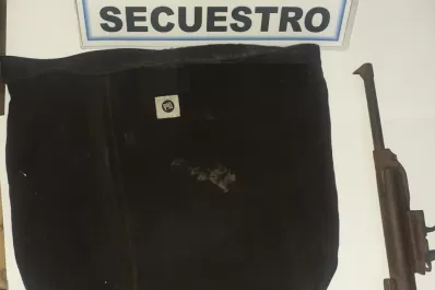 Dos jóvenes  amenazaron con un arma de aire comprimido a una mujer y a su hija