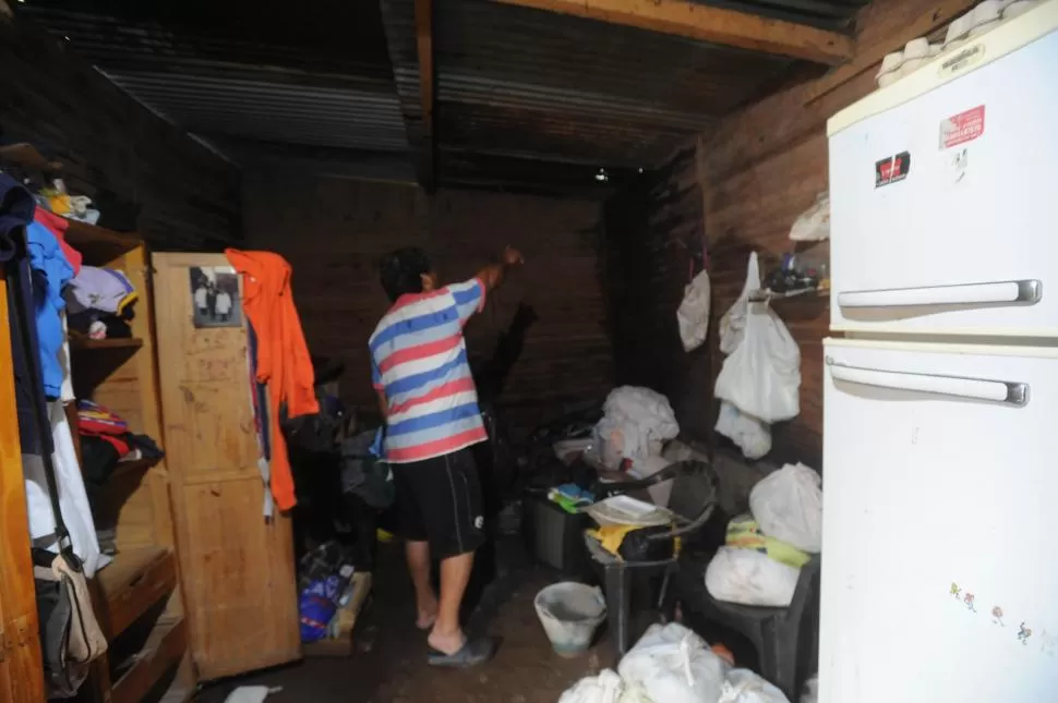 EL CAOS. Las casas en La Rinconada fueron devastadas por el agua, que entraba por todas partes. 