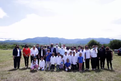 Reflexionaron sobre el Día de la Mujer e inauguraron obras escolares en Trancas