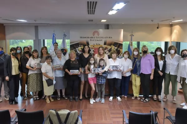 La Legislatura entregó distinciones en el Día Internacional de la Mujer