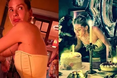 La China Suárez celebró sus 30 años rodeada de amigos y su novio español