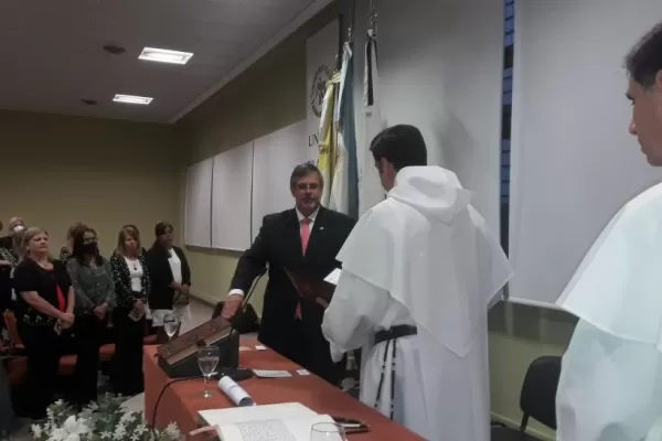 La asunción del rector de Unsta: nuevo período de López Cruz